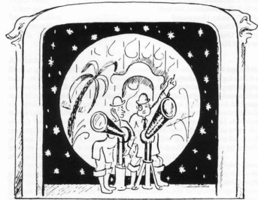 Vår Lille Aprilspøk plakat tegnet av Erik Mæland