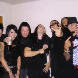 Edwin Borsheim sammen med Roadside