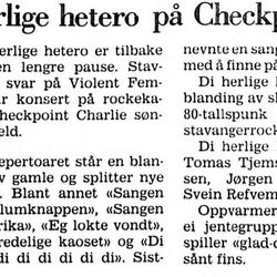 Klipp fra Stavanger aftenblad