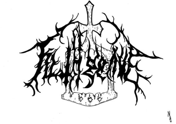 Filthgrave logo laget av: NecrosHorns