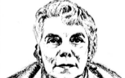 Marie Scott-Ruud tegning hentet fra Aftenposten