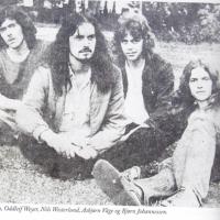 Bob Wire juni 1974: f.v. Håkon Eidesen, Oddleif Weyer, Nils Westerlund, Asbjørn Våge og Bjørn Johannessen foto: Haugesunds Avis