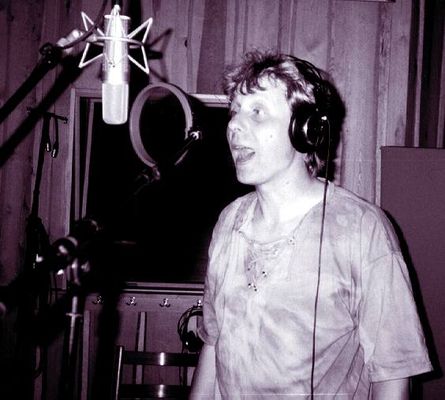 Leif Nilsen i studio foto tilhører Ken Arve Jonassen