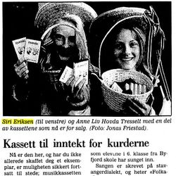 klipp fra Stavanger Aftenblad