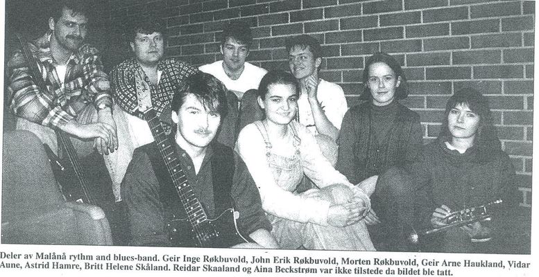 Målånå rythm’n’ blues-band foto: Dalane Tidene
