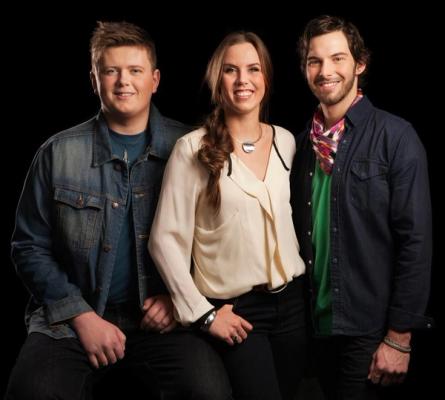 Fjellfolk. Frå venstre: Tor, Helga og Trym. Foto: Julia Naglestad/NRK