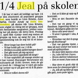 klipp fra Stavanger Aftenblad