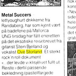 klipp fra Stavanger Aftenblad
