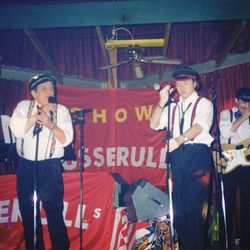 Eigil Fagerland og Karl Magnus Sjøen på Maritzo. juni 1998 ·