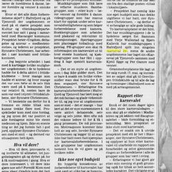 klipp fra Stavanger Aftenblad