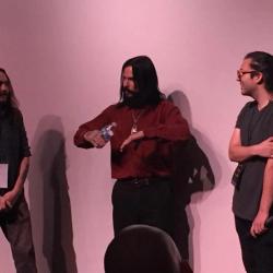 spencer Heath, Edwin Borsheim og Ryan Betschart i Dead Hands Dig Deep q & a