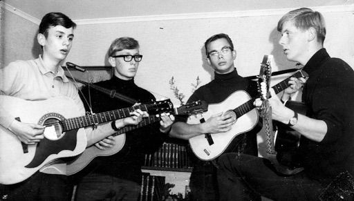 Greenwood Singers Fra venstre: Knut Gundersen, Halvor Simonsen, Torleif Bertelsen og Tor Arne Johnsen.