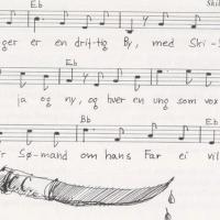 klipp fra boka Tenk hvor i gamle dage- : en samling stavangerviser fra 1800-tallet-Medforfatter/Bidragsyter Christiansen, Jan | Strøm, Tonje | Ringås, Johs.