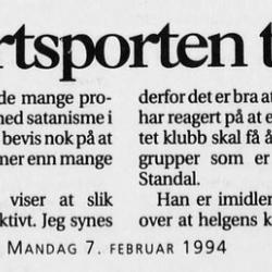 Klipp fra Rogalands avis