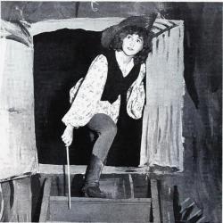 Anne Cath Vestly som Eventyrprinsen i Smil over byen foto privat eie