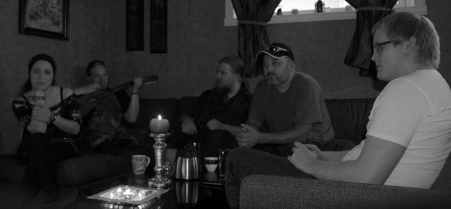 Fra venstre til høyre:Donatella, Tommy, Christoffer, Geir Jone og Christer