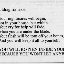 Sangteskt klipp fra Sandnesposten