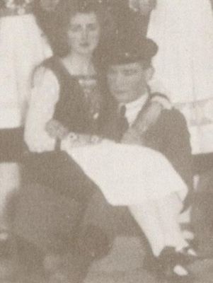 Fanny Olsen og Knut Knutsen foto Haugesunds Avis