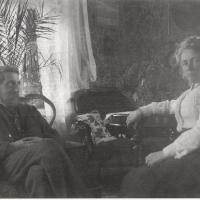 Allert Middelthon og kona Amalie Susanne fødtt Gundersen foto privat/tilhører Grethe Johnsen