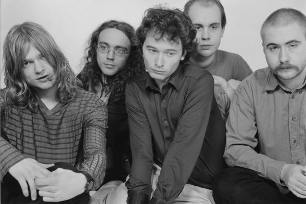 Empty Lives ca. 1999. Fra venstre: Espen Strand, Hogne W. Helgesen, Tore Meberg, Per Oskar Storholm, Erik Emorsten. Foto: Gunnleif Nielsen.