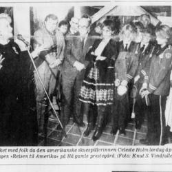 Celeste Holm klipp fra Stavanger Aftenblad