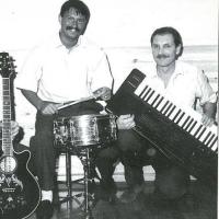 Jæren Trio omlag 1984 Fra venstre :Sven Kåre Helland,Per Salte og Frits Vinterstø