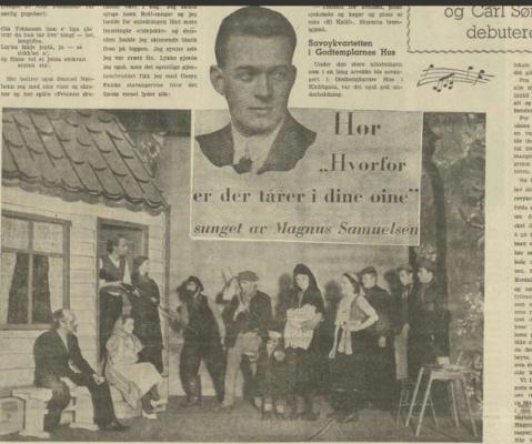 Samvirkendes Markedsuker klipp fra Rogalands Avis