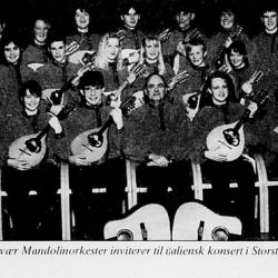 Tysvær Mandolinorkester. Foto: Privat/Jærbladet