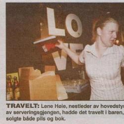 Klipp fra Rogalands Avis foto Elisabeth Krey Jenssen