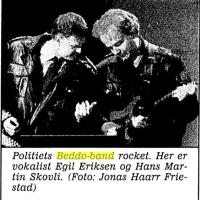 BeddoBand foto: Stavanger Aftenblad