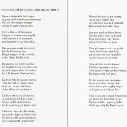 klipp fra  Sanger og viser fra Rogaland, Arne Espeland -Dreyer bok