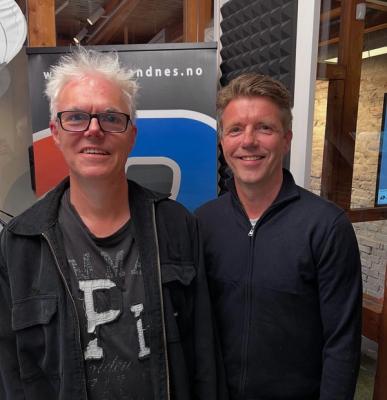 Espen Torstensbø & Jone Kvia Hansen foto Jærradioen