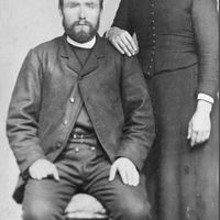 Bertha og mannen Lars Rafdal foto tilhører  Ryfylkemuseet