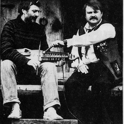 Ingvar Jørpeland med nøkkelharpe foto Telemark Arbeiderblad