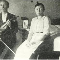 Georg Washington Fuglestad og kona Klara foto hentet fra boka Vikeså-Fuglestadætta