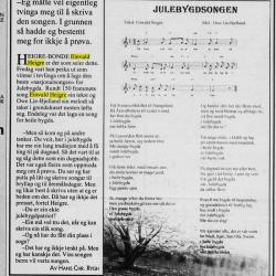 klipp fra Sandnesposten