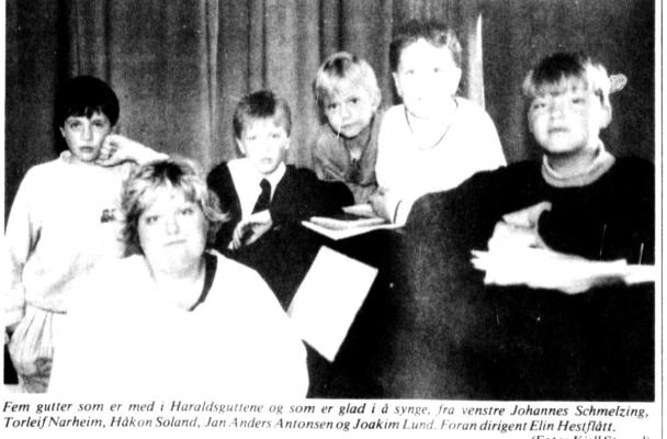 Haraldsguttene foto: Haugesunds Avis/Kjell Strand