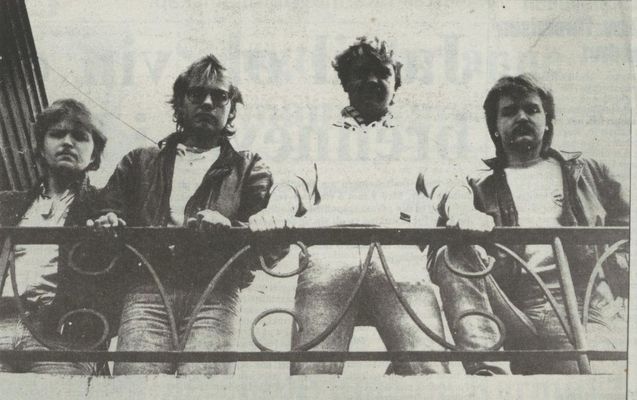 Exit, uten keyboardist Tage Lohivina foto Karmøy-bladet