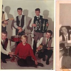 1964. Moonlight sammen med Jorun Høyland og på dans på «lokale». fotokilde Asgaut Steinnes/Jærenmusikk
