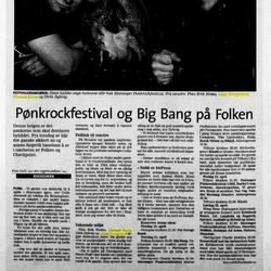 klipp fra Stavanger Aftenblad 18.04.2005