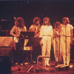 Alf & New December, konsert i Grieghallen i Bergen den 8. mai 1981 Bildet tilhører Håkon Meling