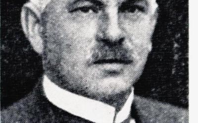 Tønnes Birknes foto hentet fra boka Fra munkekor til symfoniorkester : musikkliv i det gamle Christiania og i Oslo Forfatter Huldt-Nystrøm, Hampus