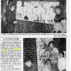 klipp fra Haugesunds avis