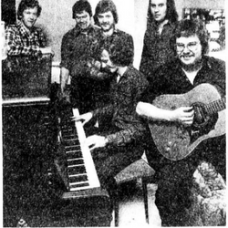 Njaal Helle med bandet Moscus foto Adresseavisa