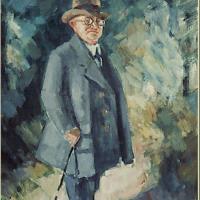 Ludvig von Moltke, malt av hans venn August Jacobsen