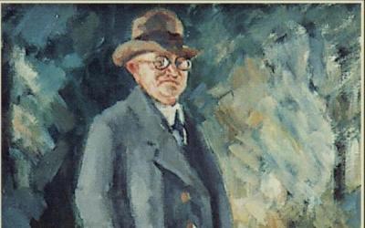 Ludvig von Moltke, malt av hans venn August Jacobsen