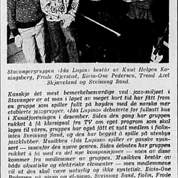 klipp fra Stavanger Aftenblad