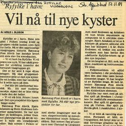 klipp fra Stavanger Aftenblad