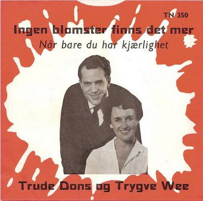 Trygve Wee og Trude Dons platecover