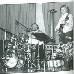 Her er Bybergs Trio tidlig i 1970-åra, Tor Strøm og Leif Berland.